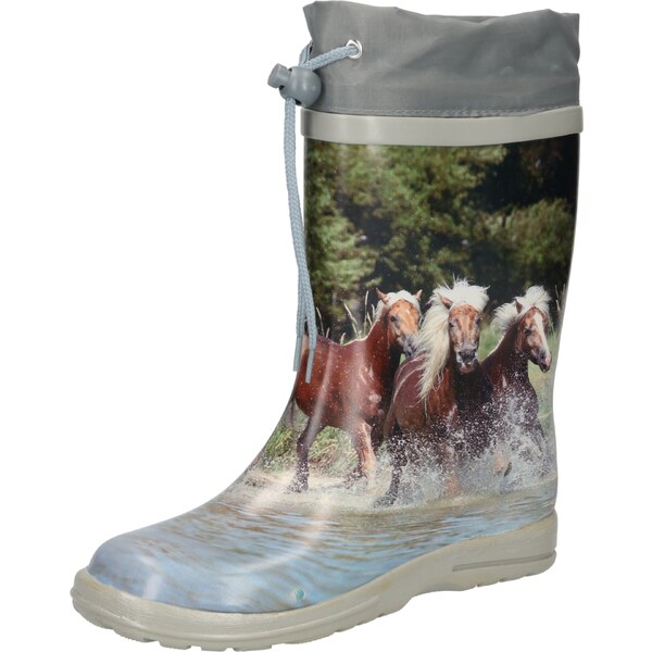 BECK Gumáky Pferde sivá / zmiešané farby 54440703