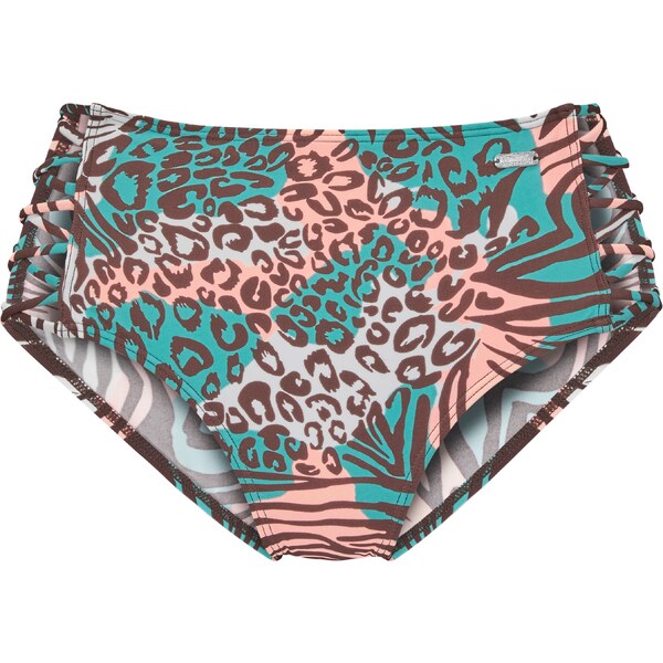 VENICE BEACH Bikinové nohavičky čokoládová / nefritová / svetloružová 54228946