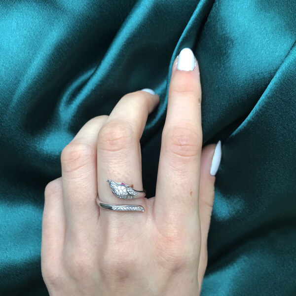 Olivie Strieborný prsteň HAD 3910 22202444