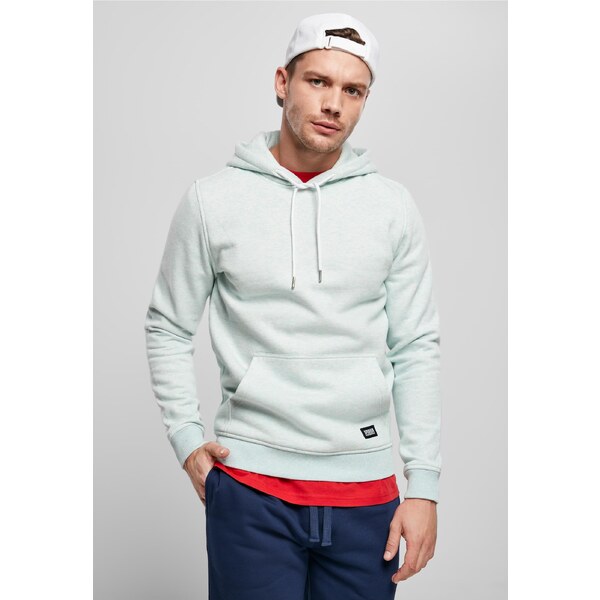 Urban Classics Basic Melange Hoody aqua melange 50661905