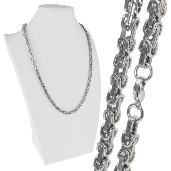 CITY STORM retiazka kráľovský vzor chirurgická oceľ strieborná 55 cm 66889151