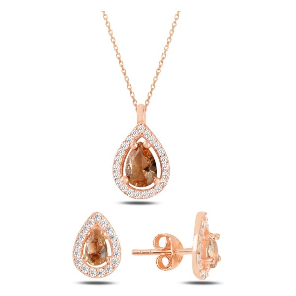 Olivie Strieborná súprava ROSE SULTANIT 5731 30503491