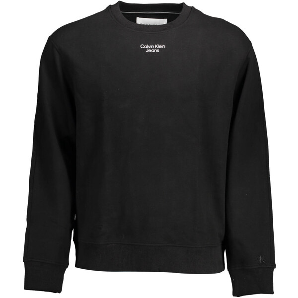 Čierna mikina Calvin Klein bez zipsu 64705573