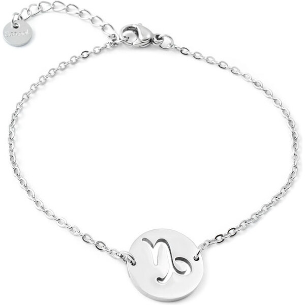 BM Jewellery Náramok znamení zverokruhu kozorožec z chirurgickej ocele 31319097