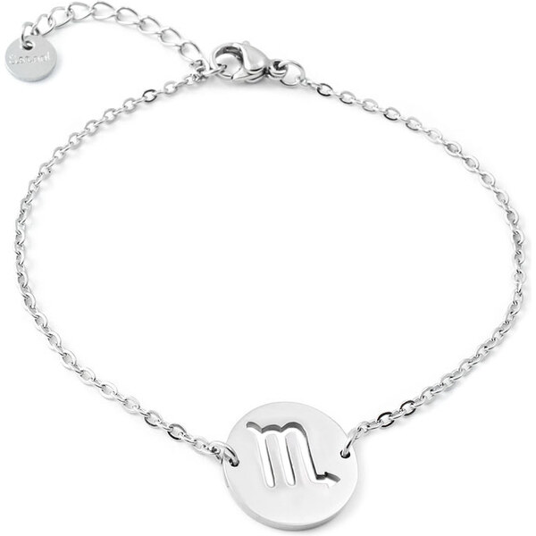 BM Jewellery Náramok znamení zverokruhu škorpión z chirurgickej ocele 31319101