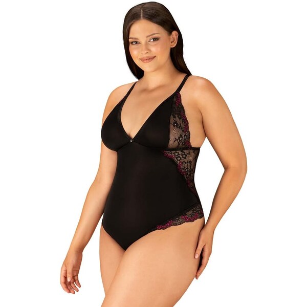 Jemné body Vanessme teddy 2XL/3XL - Obsessive