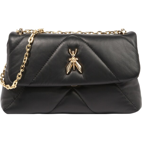 PATRIZIA PEPE Taška cez rameno zlatá / čierna 35269553