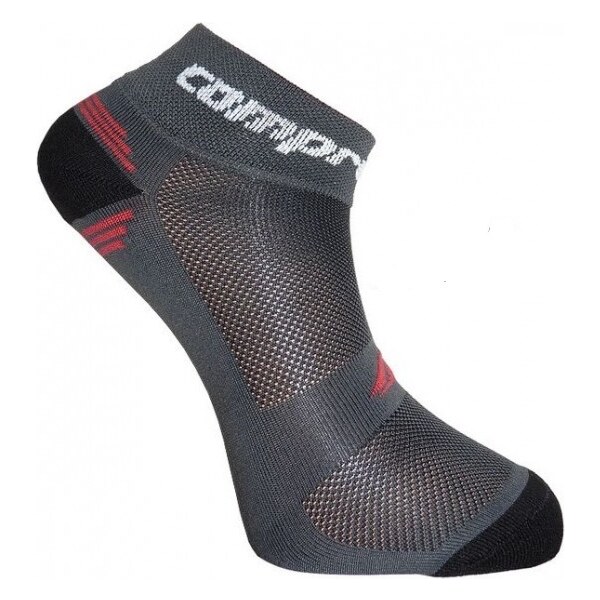 CSX-BIKE funkčné ponožky COMPRESSOX Tm. sivá 47-50 1 pár 26458644