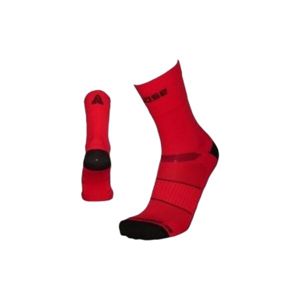 Race FLUO reflexné ponožky Moose Červená M 1 pár 26251816