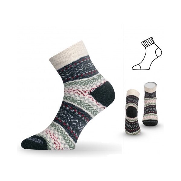 HMC zimné trekové ponožky Lasting Zelená L 1 pár 27781861