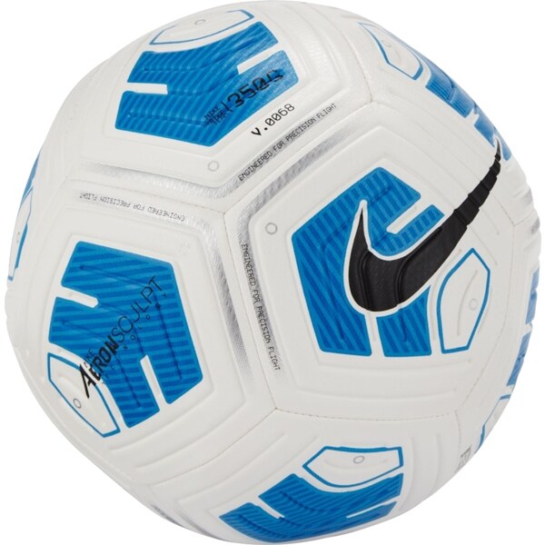 Bielo-modrá futbalová lopta Nike Strike Team Ball CU8064-100 66728099
