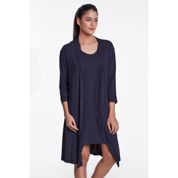 Luisa Moretti Dámska bambusová košieľka TAMARA s županom 30524514