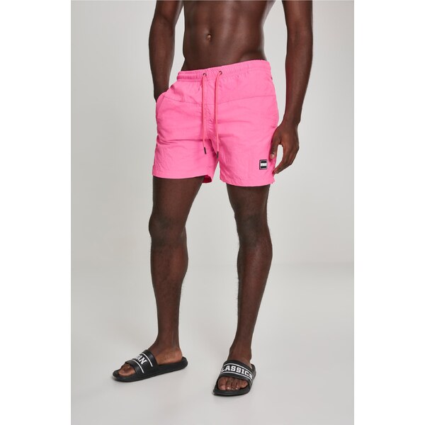 Urban Classics Block Swim Šortky neonpink 50638187