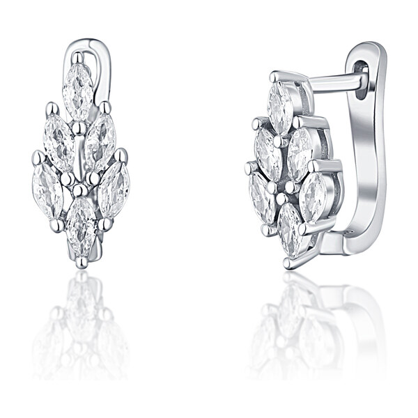 Ligot Strieborné náušnice so zirkónmi 46720331