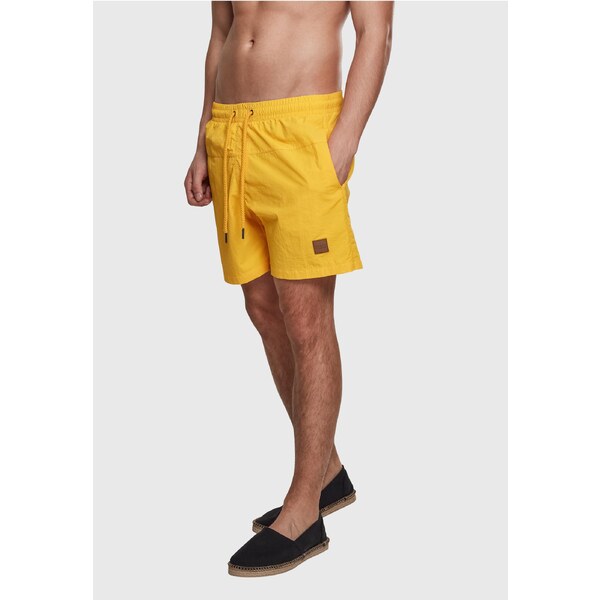 Urban Classics Mens Swimsuit Block Yellow 50648696