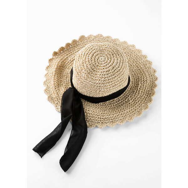 bonprix Slamený klobúk, farba béžová 44732155