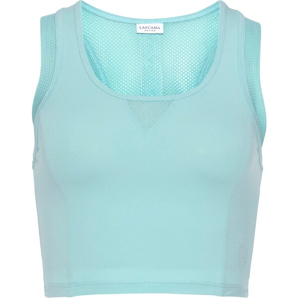 LASCANA ACTIVE Športový top tyrkysová / mätová / biela 54229161