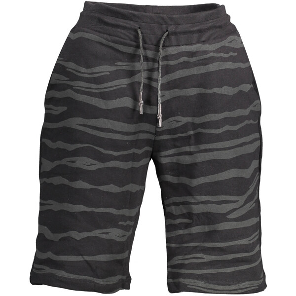 Pánske bermudy Cavalli Class čierne 64707356