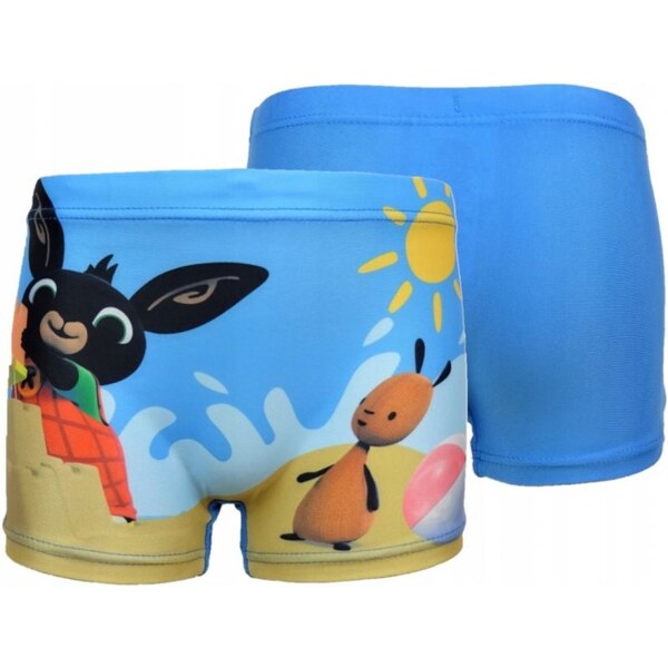 Setino Chlapčenské plavky boxerky Zajačik Bing - sv. modré 16888672