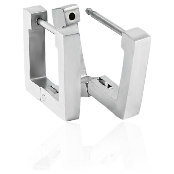 BM Jewellery Náušnice hranaté z chirurgickej ocele S11288040 31319141