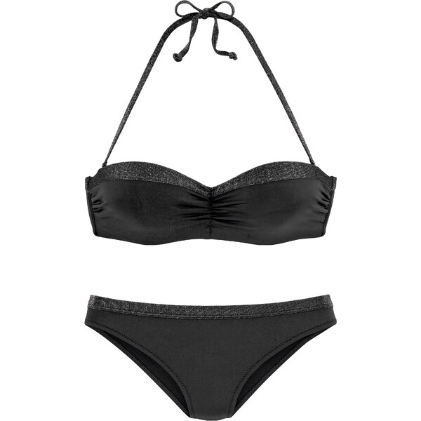 JETTE Bikiny čierna / strieborná 54229174