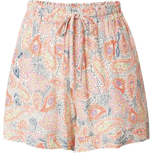 FRNCH PARIS Nohavice Jalia modrá / žltá / oranžová / marhuľová / 63106848