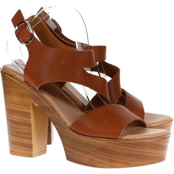 SS Dámske hnedé dreváky RINA 30520768