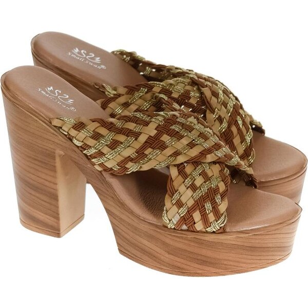 SS Dámske hnedé dreváky LOTTI 30520839