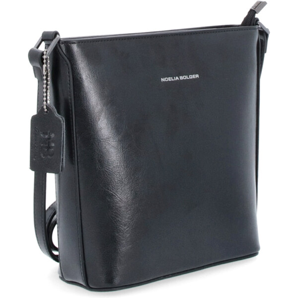 Kožená kabelka crossbody Noelia Bolger čierna NB 0065 C 30555743
