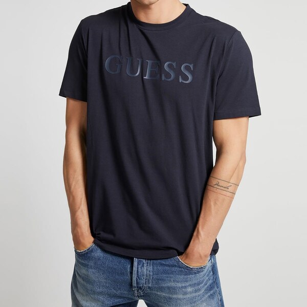 Pánske tričko U1YA00JR06K - DPM tmavo modrá - Guess 30950814