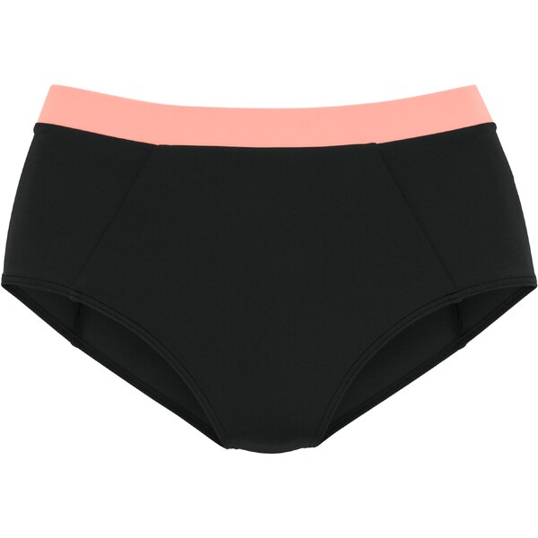 LASCANA ACTIVE Športové bikinové nohavičky broskyňová / čierna 54229276