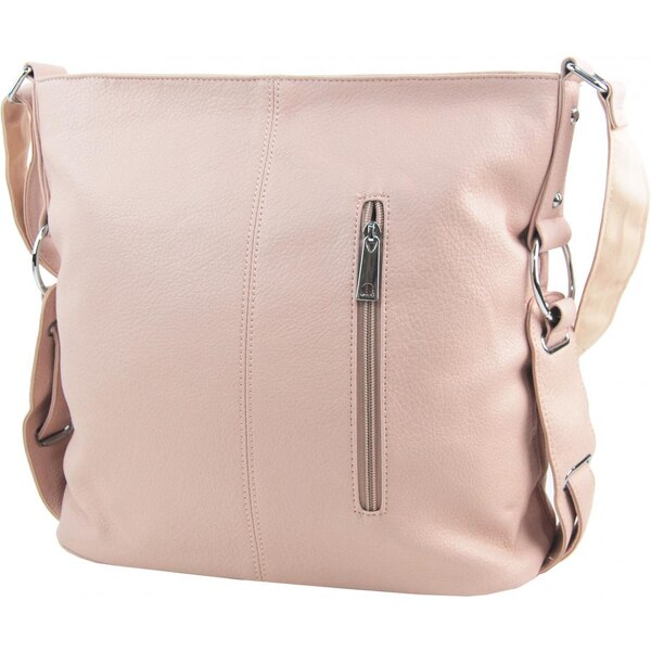 Mahel Ružová moderná crossbody dámska kabelka 67-MH 30613064