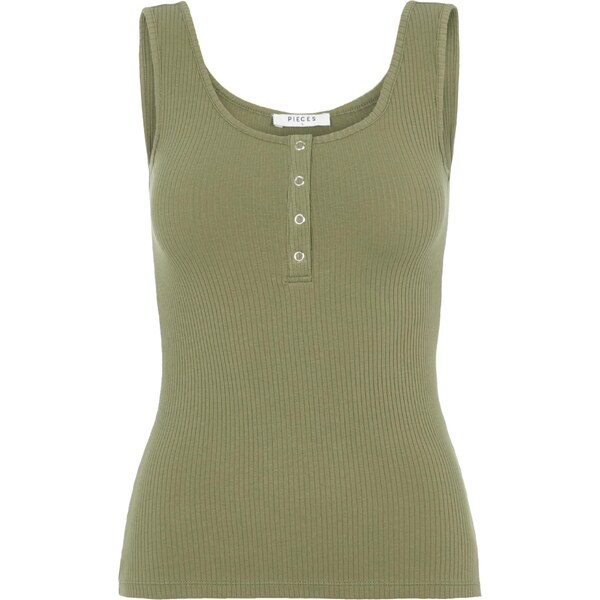 PIECES Top Kitte kaki 24074633