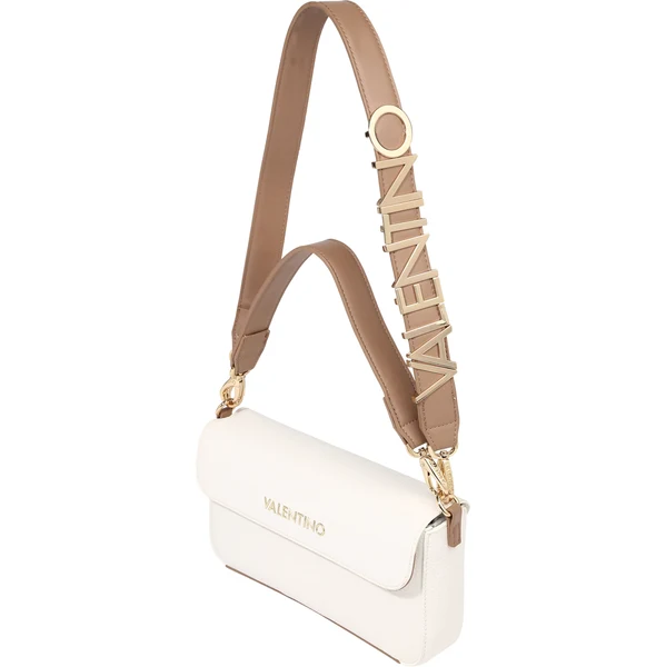 VALENTINO Taška cez rameno Alexia hnedá / biela 66731188