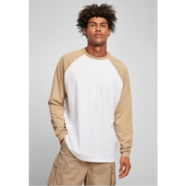 Urban Classics Organic Oversized Raglan Long Sleeve White/Beige 50670265
