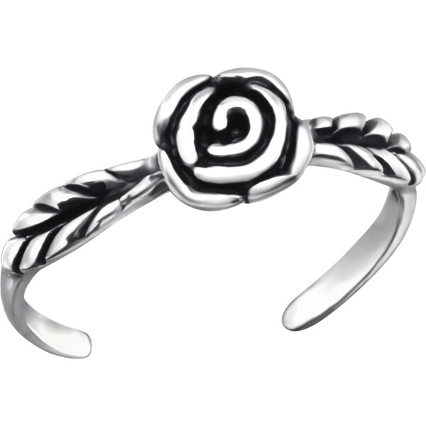 Olivie Strieborný prsteň NA NOHU RUŽA 5771 31073056