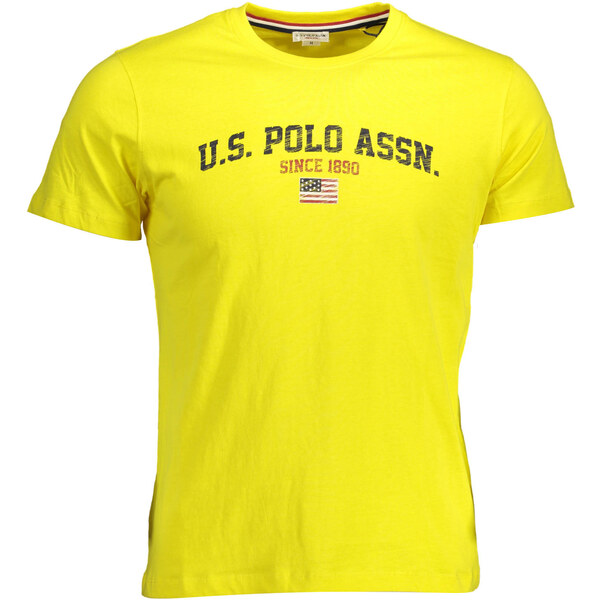 US Polo Assn Pánske žlté tričko U.S. Polo Assn. 64710606