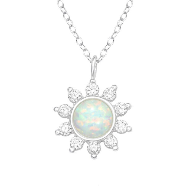 Dámsky strieborný náhrdelník ZAIDEE 30960984