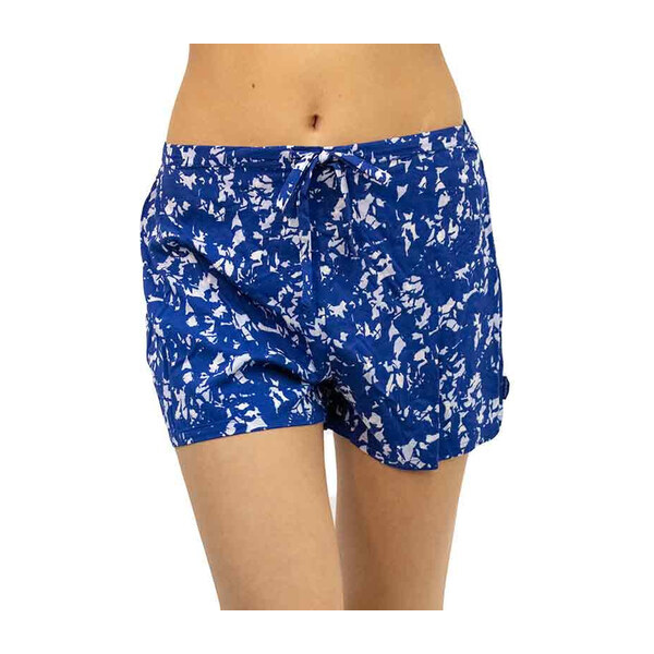 Dámske kraťasy QS6029E-VFR - Tmavomodrá - Calvin Klein 35656938