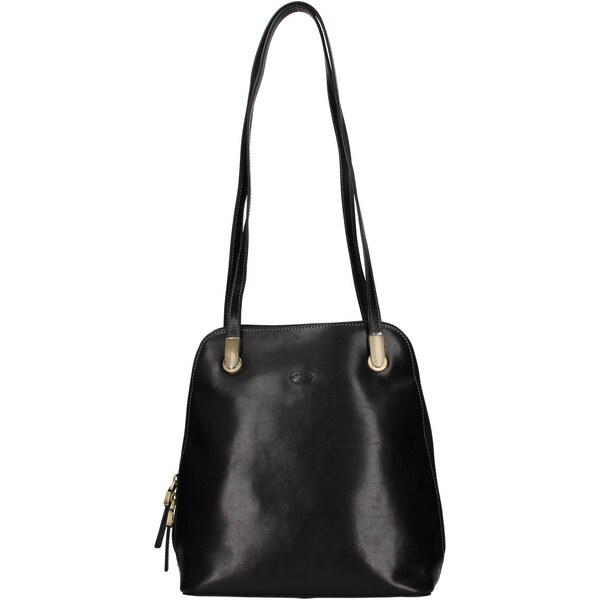 Dámska kožená batôžky kabelka Katana Maura - čierna 30984785