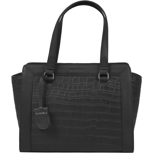 Dámska kožená kabelka Burkely Icone - čierna 30984778