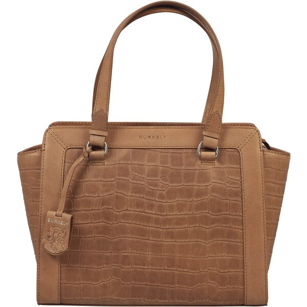 Dámska kožená kabelka Burkely Icone - koňak 30984779