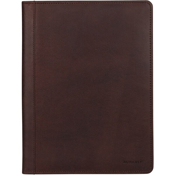 Celokožená pánska spisovka Burkely Bing - tmavo hnedá 30984794