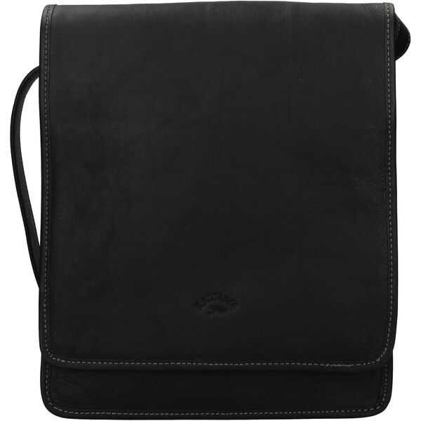 Pánska kožená taška Katana Krystof - čierna 30984806