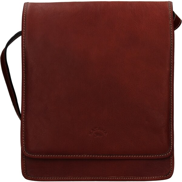 Pánska kožená taška Katana Krystof - koňak 61701063