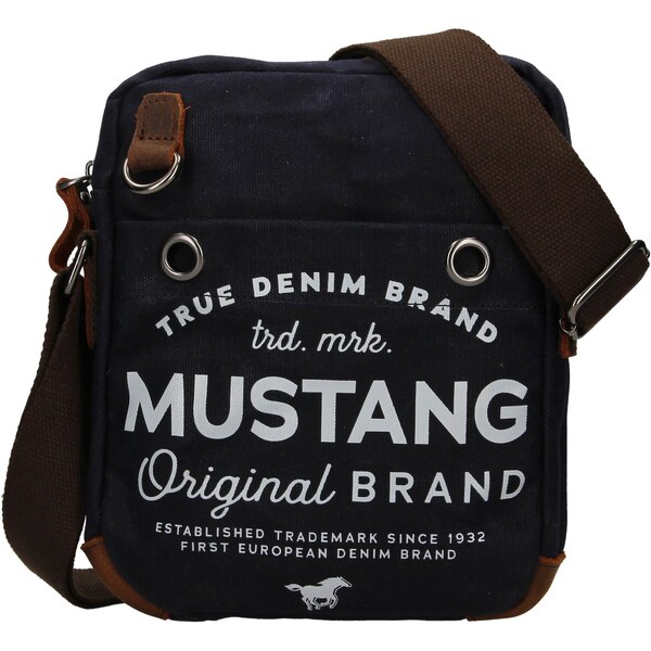 Pánska taška cez rameno Mustang Palladi - modrá 30984818