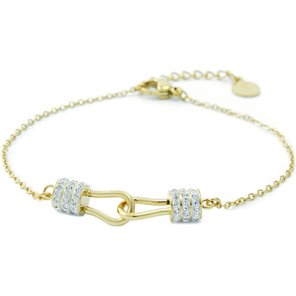 BM Jewellery Dámsky náramok z chirurgickej ocele zlatý S113178100 31721303