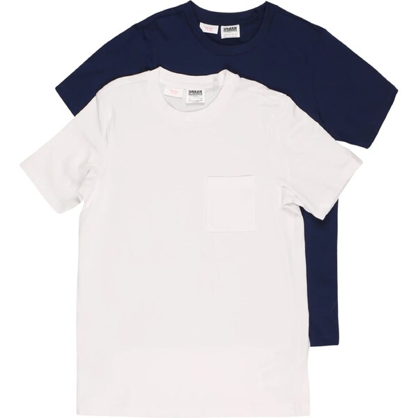 Urban Classics Tričko námornícka modrá / biela 54229542