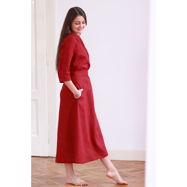 100% lanové české šaty Lotika excellent quality 44441937