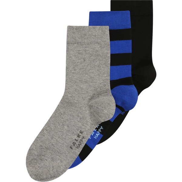 FALKE Ponožky modrá / sivá melírovaná / čierna 65322369